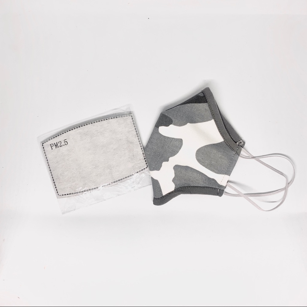 Reusable and washable fabric face mask